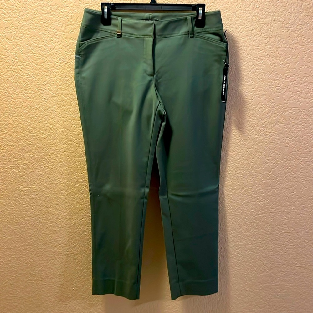 WHBM PerfectForm Pants - Ivy - NEW with tag - Size 8